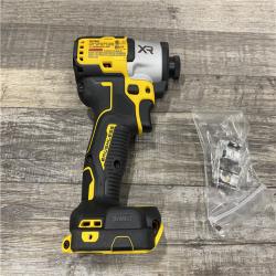 AS-IS DEWALT 20-Volt Maximum XR Cordless Brushless 1/4 in. 3-Speed Impact Driver (Tool-Only)