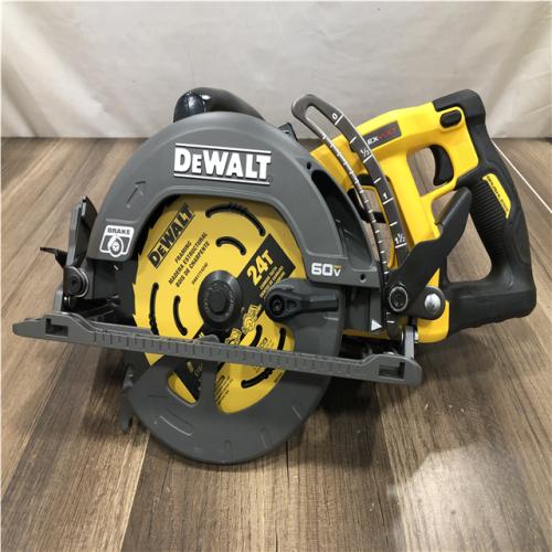 AS-IS DEWALT FLEXVOLT 60V MAX Cordless Brushless 7-1/4 in. Wormdrive Style Circular Saw (Tool Only)
