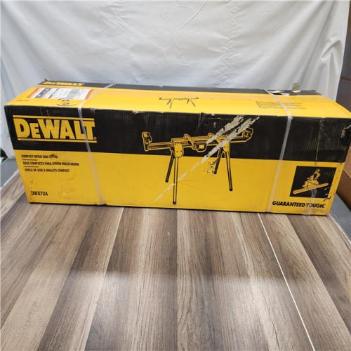 NEW! - DEWALT 29.8 lbs. Compact Miter Saw Stand with 500 lbs. Capacity