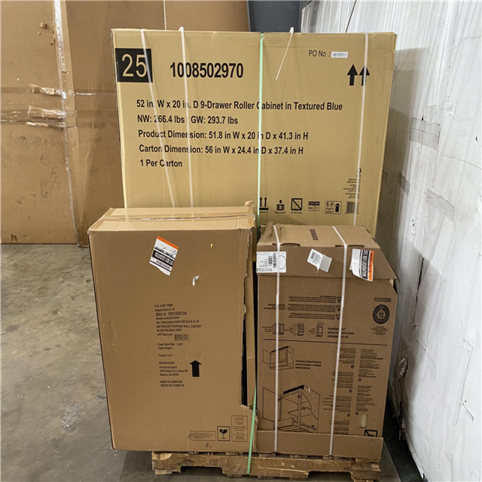 Houston Location AS IS - Home Improvement Pallet