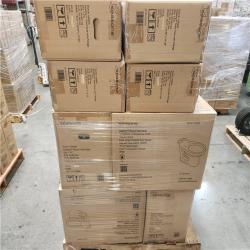 Phoenix Location NEW Seasons Keating Round Toilet Bowl With Tank 1.0 Gallons/ 3.8 Liters a Flush Pallet (8 Toilets)