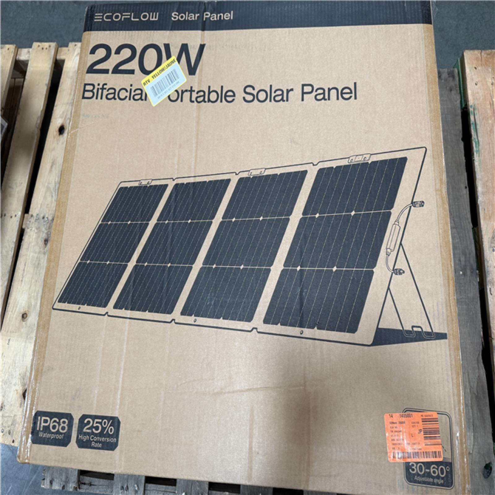 California AS-IS Ecoflow Delta 2 Portable Power Station  Smart Extra Battery & Portable Solar Panel