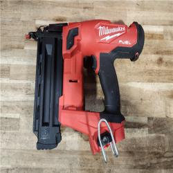 HOUSTON LOCATION - AS-IS Milwaukee FUEL 18-Volt Lithium-Ion Brushless Cordless Gen II 18-Gauge Brad Nailer (Tool-Only)