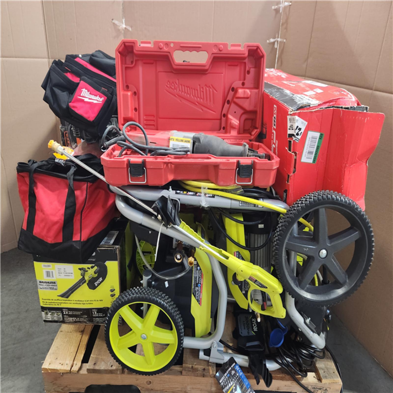 CALIFORNIA AS-IS TOOL PALLET