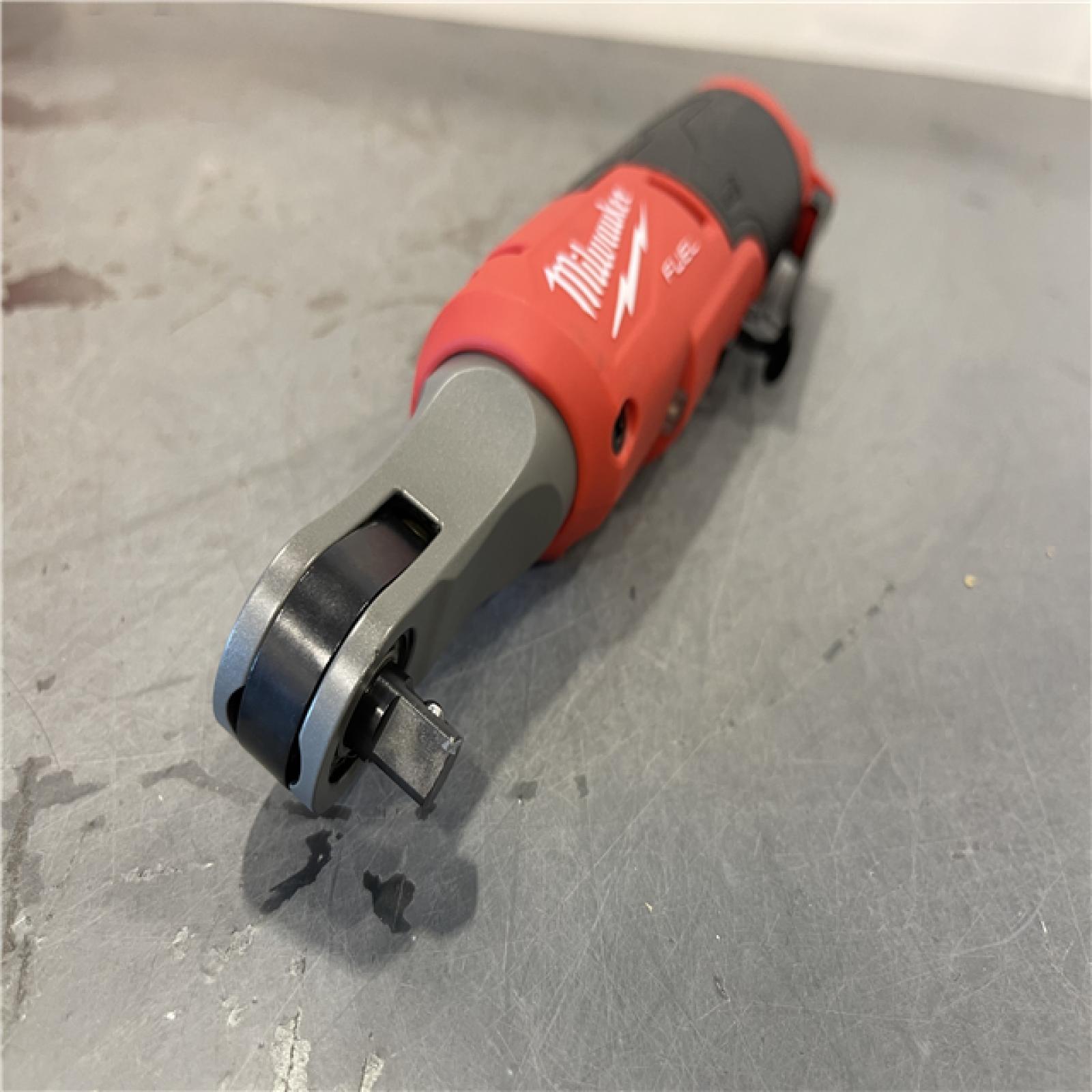 AS-IS - Milwaukee M12 FUEL 12-Volt Lithium-Ion Brushless Cordless High Speed 3/8 in. Ratchet