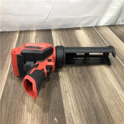 AS-IS Milwaukee 12V Lithium-Ion Cordless 10 oz. Adhesive and Caulk Gun (Tool-Only)