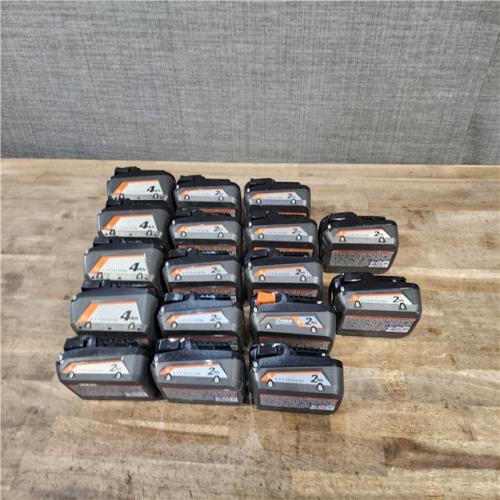 HOUSTON LOCATION - AS-IS RIGID BATTERY PACK QTY - 17