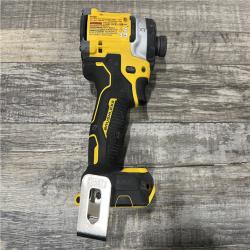 AS-IS DEWALT 20V MAX XR Lithium-Ion Brushless Cordless 3-Speed High Torque 1/4 in. Impact Driver Kit