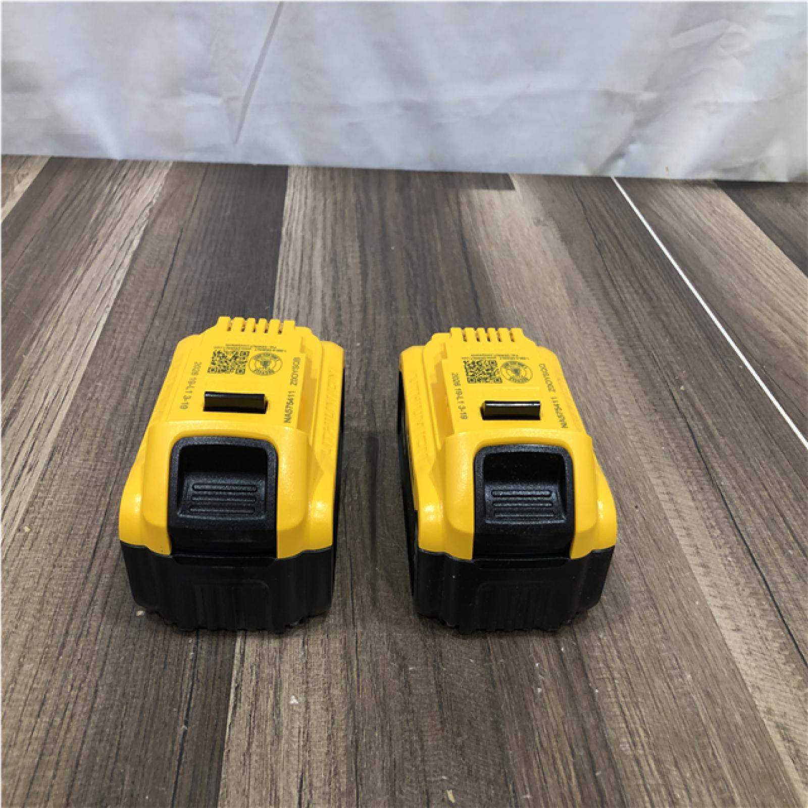 AS-IS DEWALT 20V MAX Lithium-Ion Battery Starter Kit
