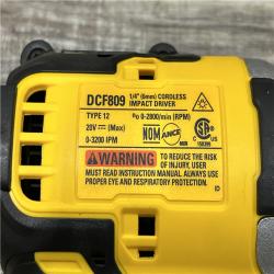 AS-IS DEWALT Atomic 20V Max Lithium-Ion Brushless Cordless Compact 1/4 in. Impact Driver Kit