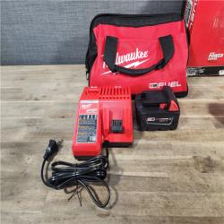 HOUSTON LOCATION - AS-IS (APPEARS LIKE NEW) Milwaukee M18 1/2 in. Cordless Brushless High Torque Impact Wrench Kit (Battery & Charger)