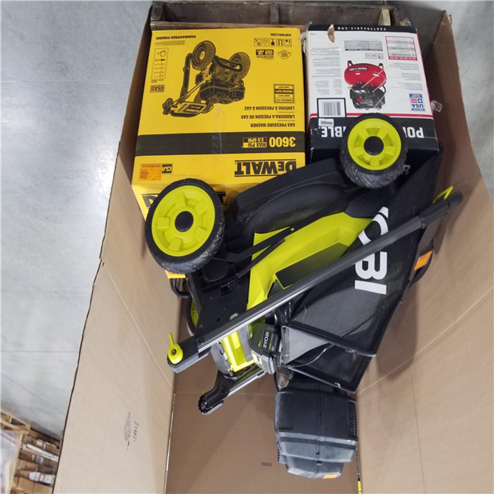 CALIFORNIA AS-IS OUTDOOR POWER EQUIPMENT