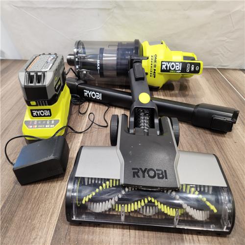 AS-IS- Ryobi ONE+ HP PBLSV716K - Vacuum Cleaner - Stick/handheld (2-in-1) - Bagless - Cordless - 1 Battery  Included Charger