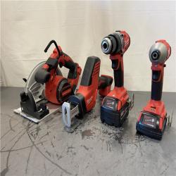 AS-IS - Milwaukee M18 18-Volt Lithium-Ion Brushless Cordless Combo Kit (4-Tool)