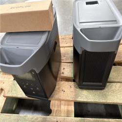 Californa AS-IS Ecoflow Delta 2, Spare Smart battery & Portable Solar Panel