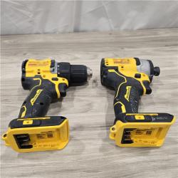 AS-IS Dewalt DCK225D2 20V MAX ATOMIC Compact Cordless Drill Driver and Impact Driver Combo Kit