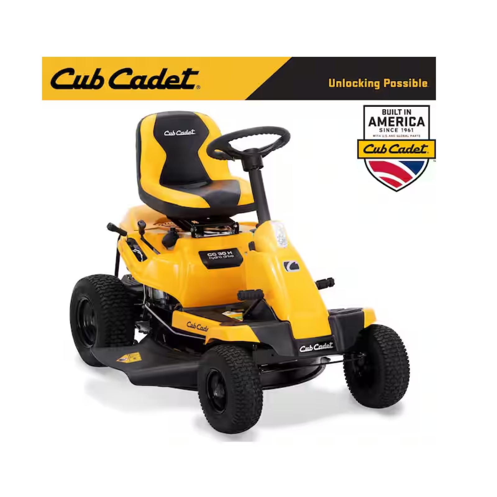 DALLAS LOCATION - Cub Cadet 30 in. 10.5 HP Briggs & Stratton Engine Hydrostatic Drive Gas Rear Engine Riding Mower
