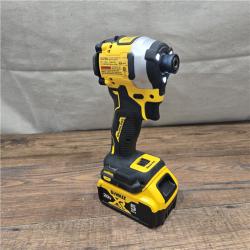 AS-IS DeWalt 20V MAX ATOMIC 1/4 in. Cordless Brushless 3-Speed Impact Driver Kit (Battery & Charger)