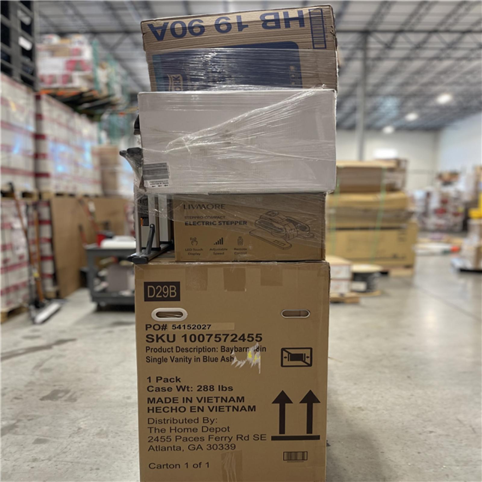 DALLAS LOCATION- AS-IS HOME IMPROVEMENT PALLET