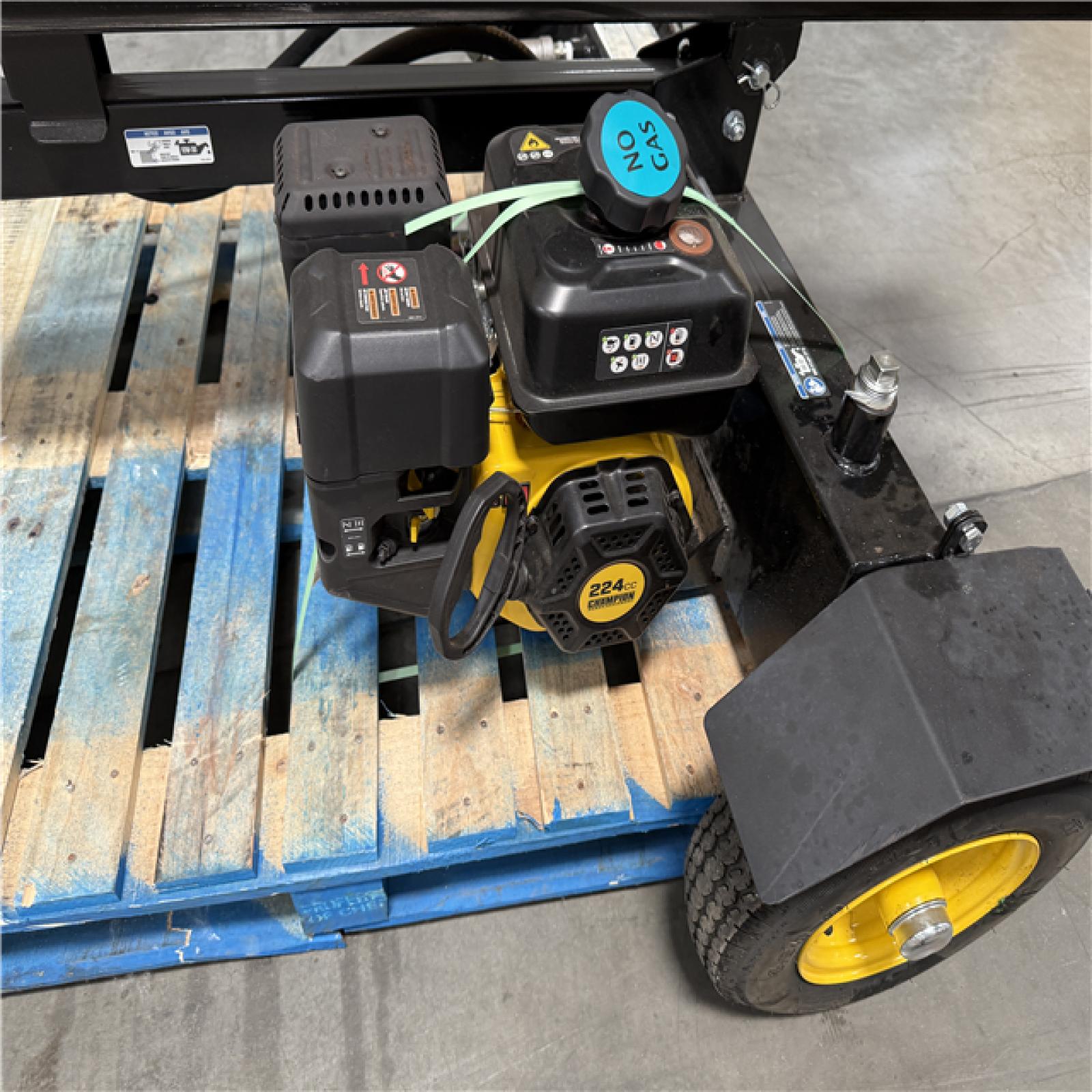 California AS-IS OUTDOOR POWER EQUIPMENT