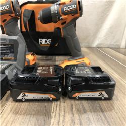 AS-IS RIDGID 18V SubCompact Brushless 2-Tool Combo Kit