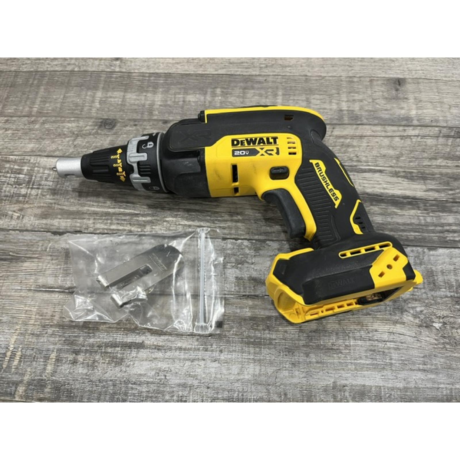 AS-IS DEWALT XR 20V MAX Lithium-Ion Cordless Brushless Screw Gun (Tool Only)