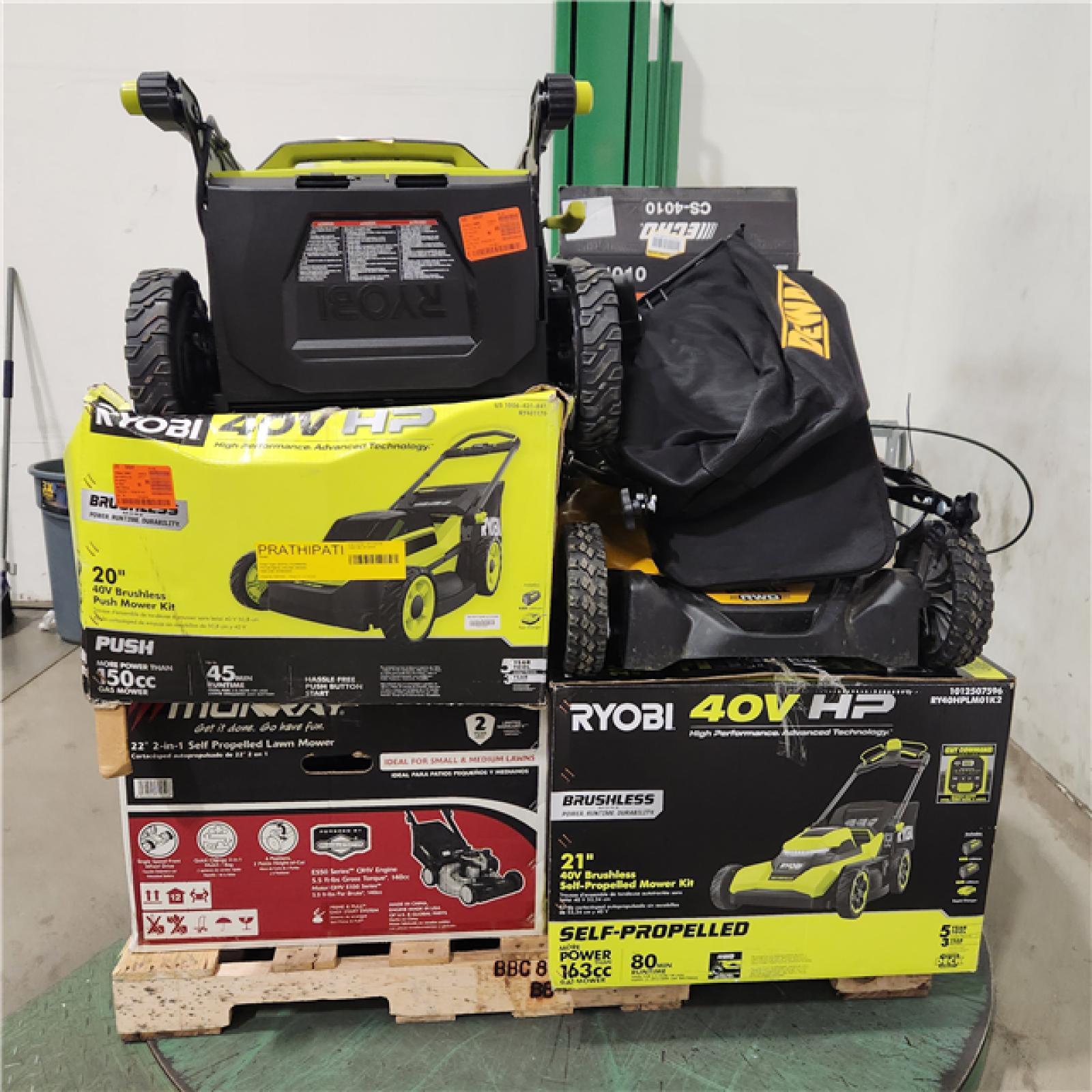 Dallas Location - As-Is Outdoor Power Equipment