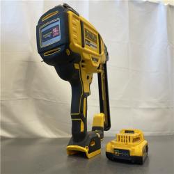 AS-IS - DeWALT 20-Volt MAX 18ga Cordless Brushless Narrow Crown Stapler Kit
