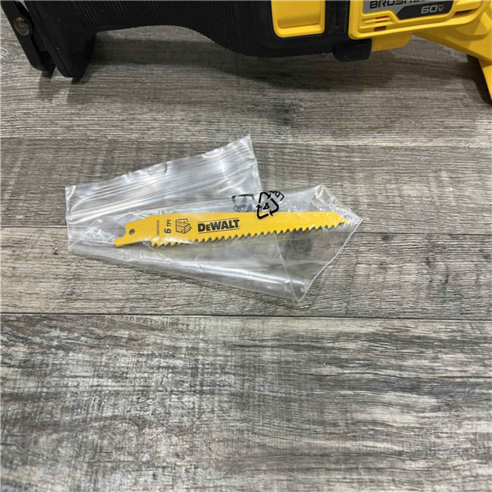 AS-IS DEWALT FLEXVOLT 60V MAX Cordless Brushless Reciprocating Saw (Tool Only)