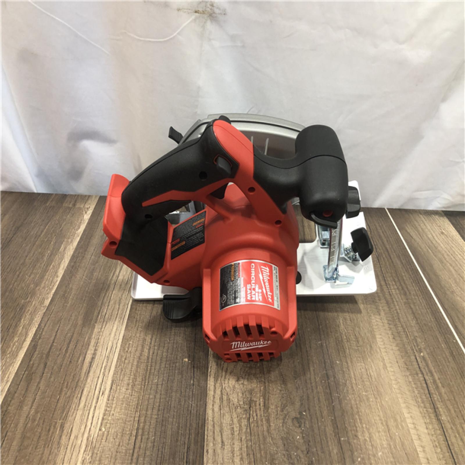 AS-IS Milwaukee 18V Lithium-Ion Cordless 6-1/2 in. Circular Saw (Tool-Only)
