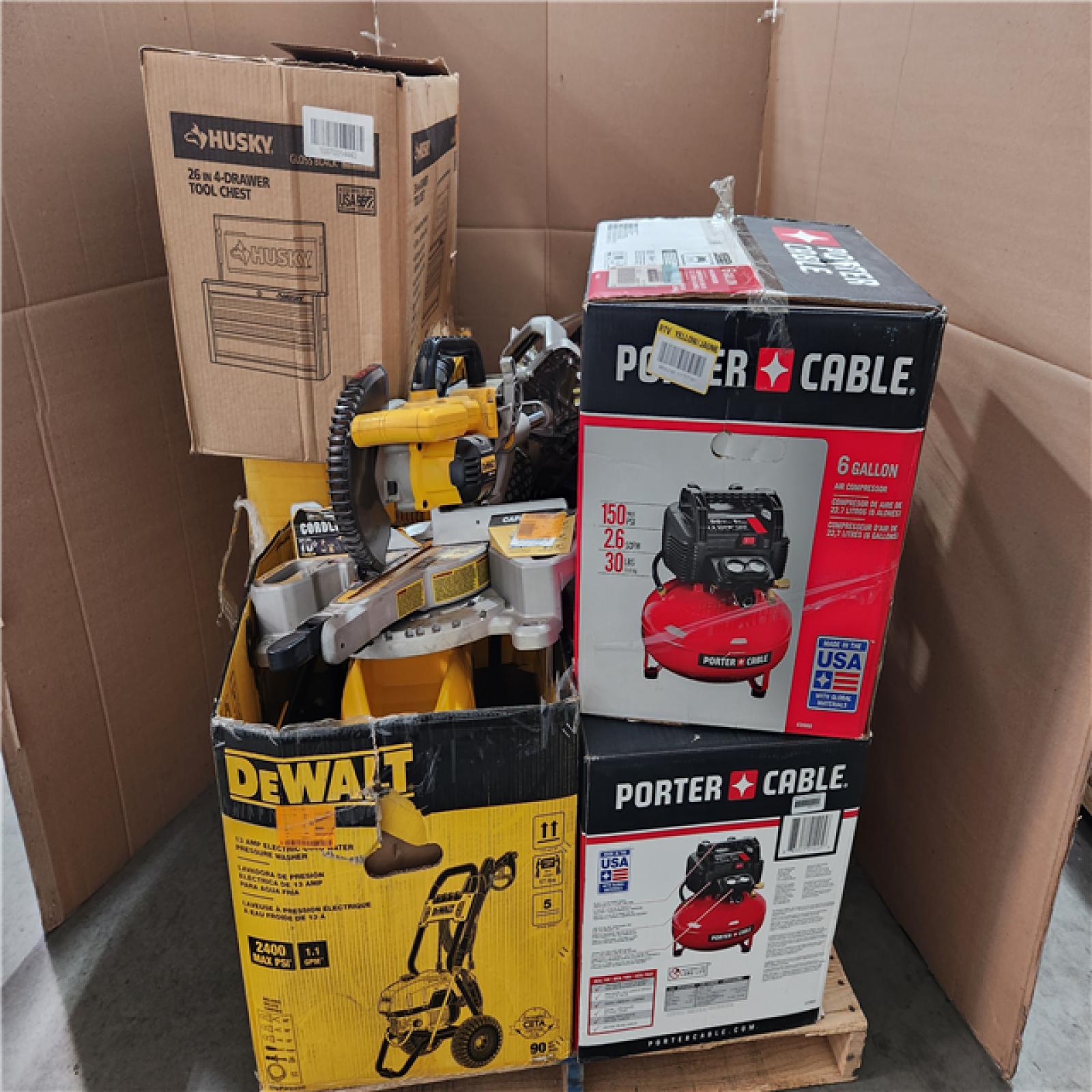 CALIFORNIA AS-IS TOOL PALLET