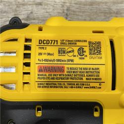 AS-IS DEWALT 20V MAX Cordless 1/2 in. Drill/Driver Kit