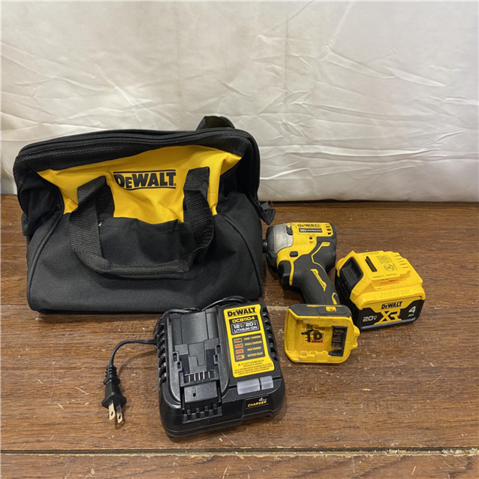 AS-IS 20V MAX Lithium-Ion Cordless 1/2 in. Impact Wrench Kit