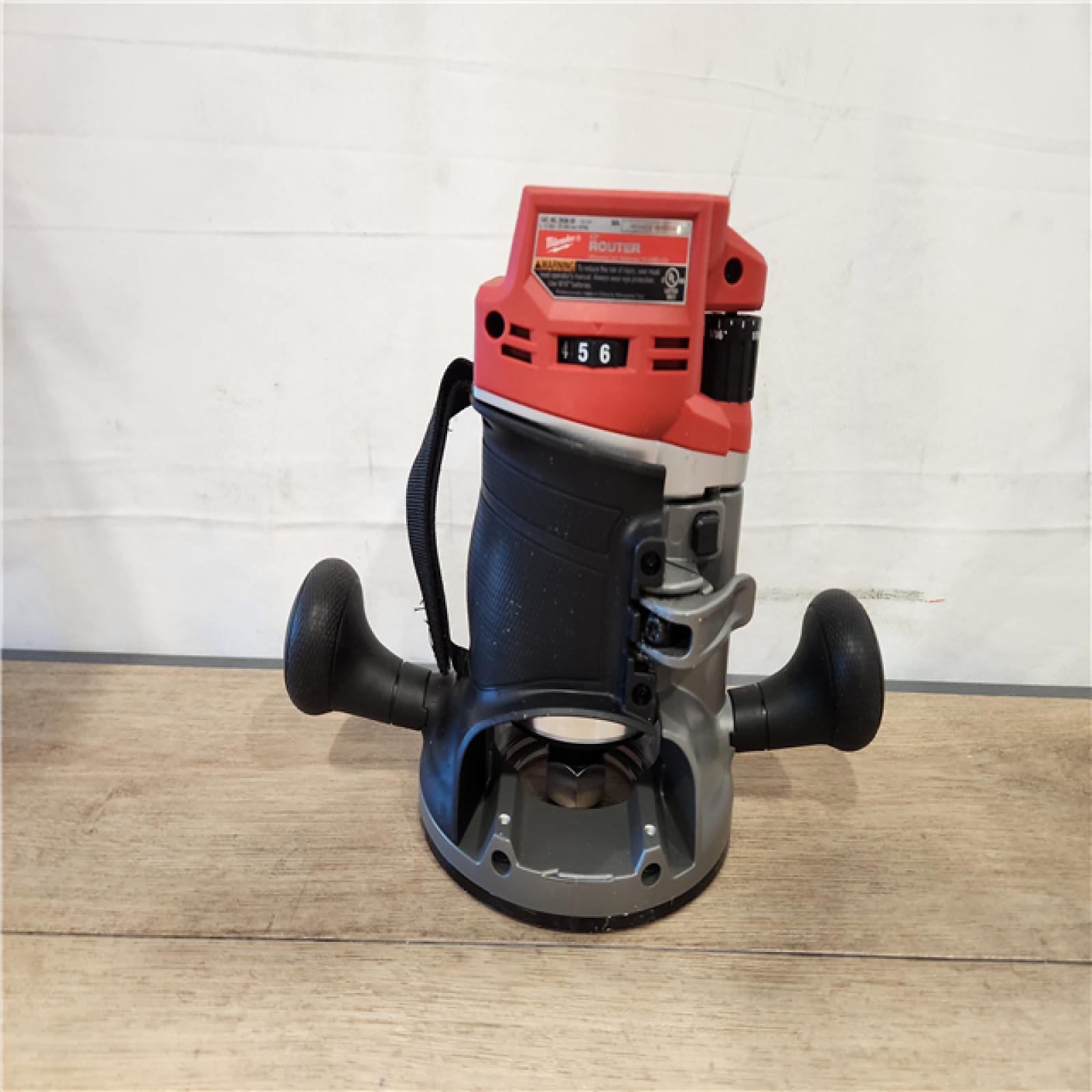 AS-IS- Milwaukee Tool Router Cordless 2.25 Hp 25000 RPM - All