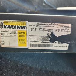 Phoenix Location AS-IS Karavan 6 ft. x 8 ft. Wood Floor Utility Trailer Kit w/Patented Drop Down Rail System (Damaged Tongue) (No Title Included)
