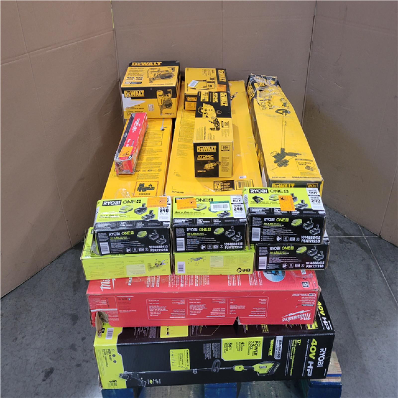 CALIFORNIA AS-IS TOOL PALLET