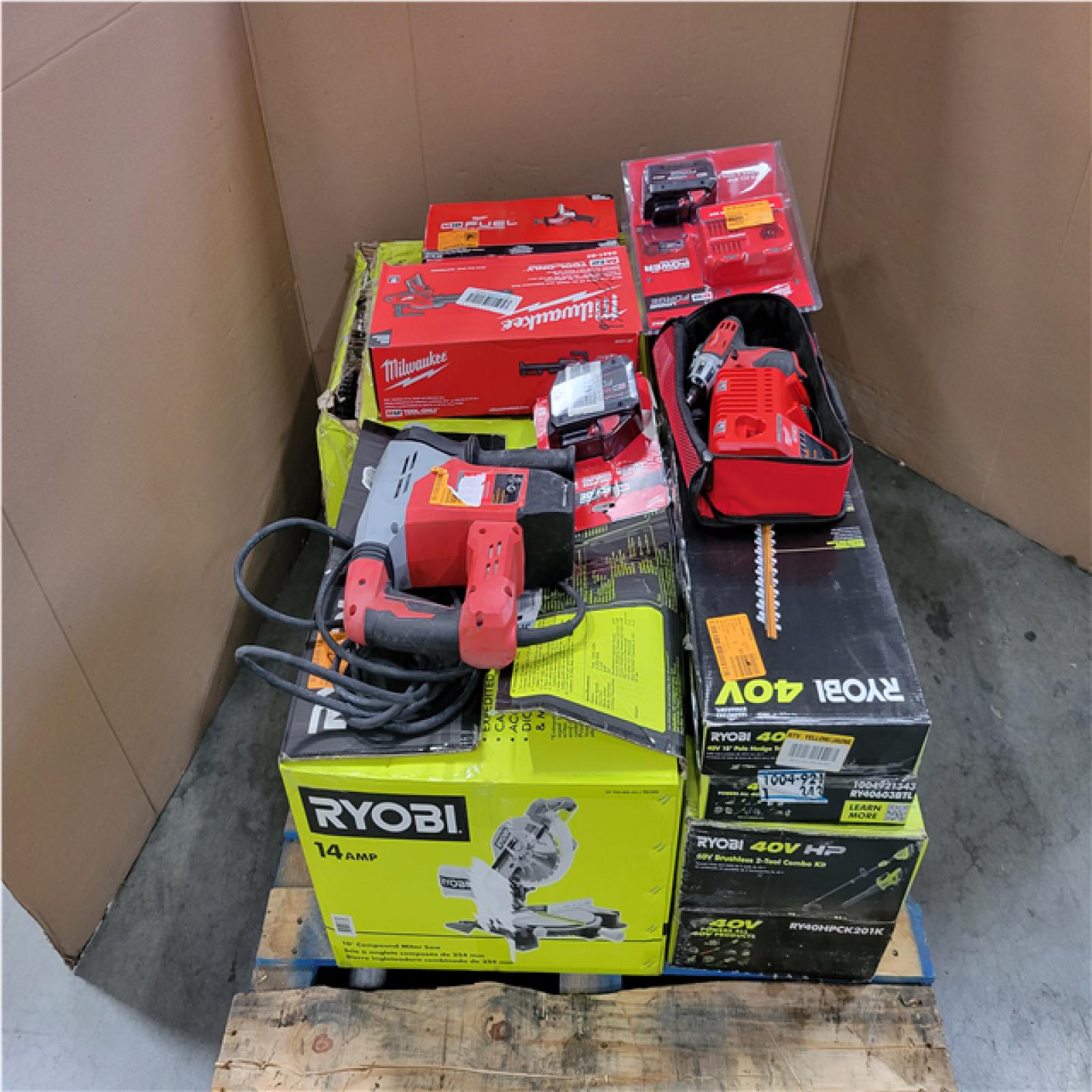 CALIFORNIA AS-IS TOOL PALLET