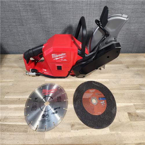 HOUSTON LOCATION - AS-IS Milwaukee M18 FUEL 9 Cut-Off Saw with ONE-KEY (TOOL ONLY)