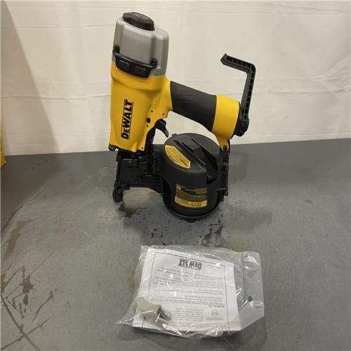 AS-IS - DeWalt Pneumatic 15-Degree Coil Corded Siding Nailer