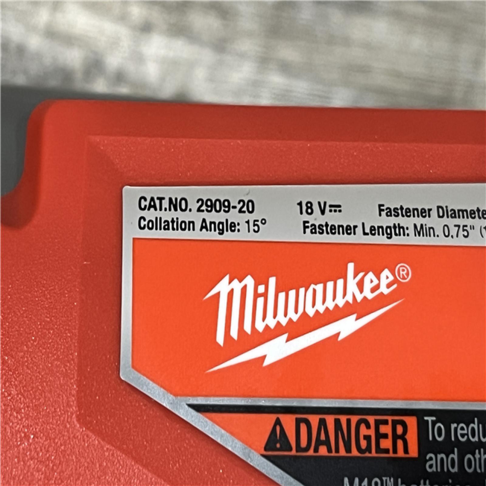 AS-IS Milwaukee FUEL 18-Volt Lithium-Ion Brushless Cordless Coil Roofing Nailer (Tool Only)