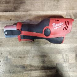 HOUSTON LOCATION - AS-IS MILWAUKEE 12-Volt Lithium-Ion Force Logic Cordless Press Tool Kit (3 Jaws Included) with Two 1.5 Ah Battery and Hard Case