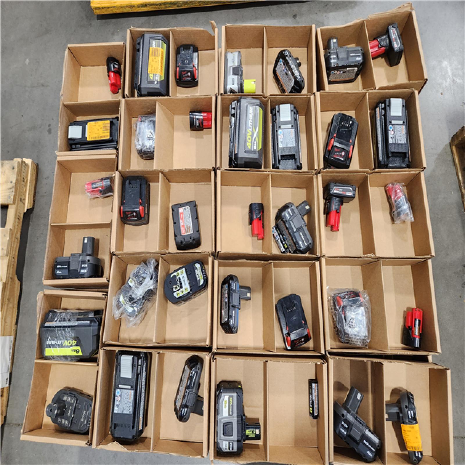 DALLAS LOCATION- AS-IS BATTERY PALLET