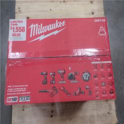 CALIFORNIA AS-IS MILWAUKEE M18 9-Tool Combo Kit