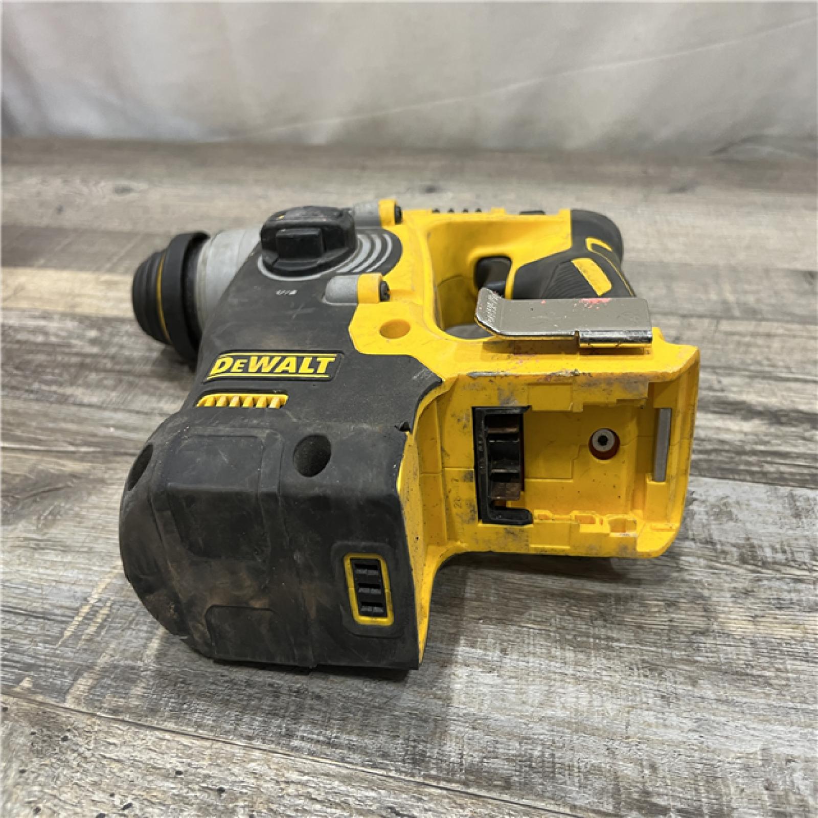 AS-IS DEWALT 20V MAX XR Cordless Brushless 1 in. SDS Plus L-Shape Rotary Hammer (Tool Only)