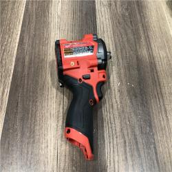 AS-IS Milwaukee FUEL 12V Lithium-Ion Brushless Cordless Stubby 1/2 in. Impact Wrench (Tool-Only)