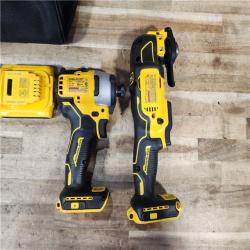HOUSTON LOCATION - AS - IS DEWALT ATOMIC 20-Volt Lithium-Ion Cordless Brushless (2-Tool) Combo Kit