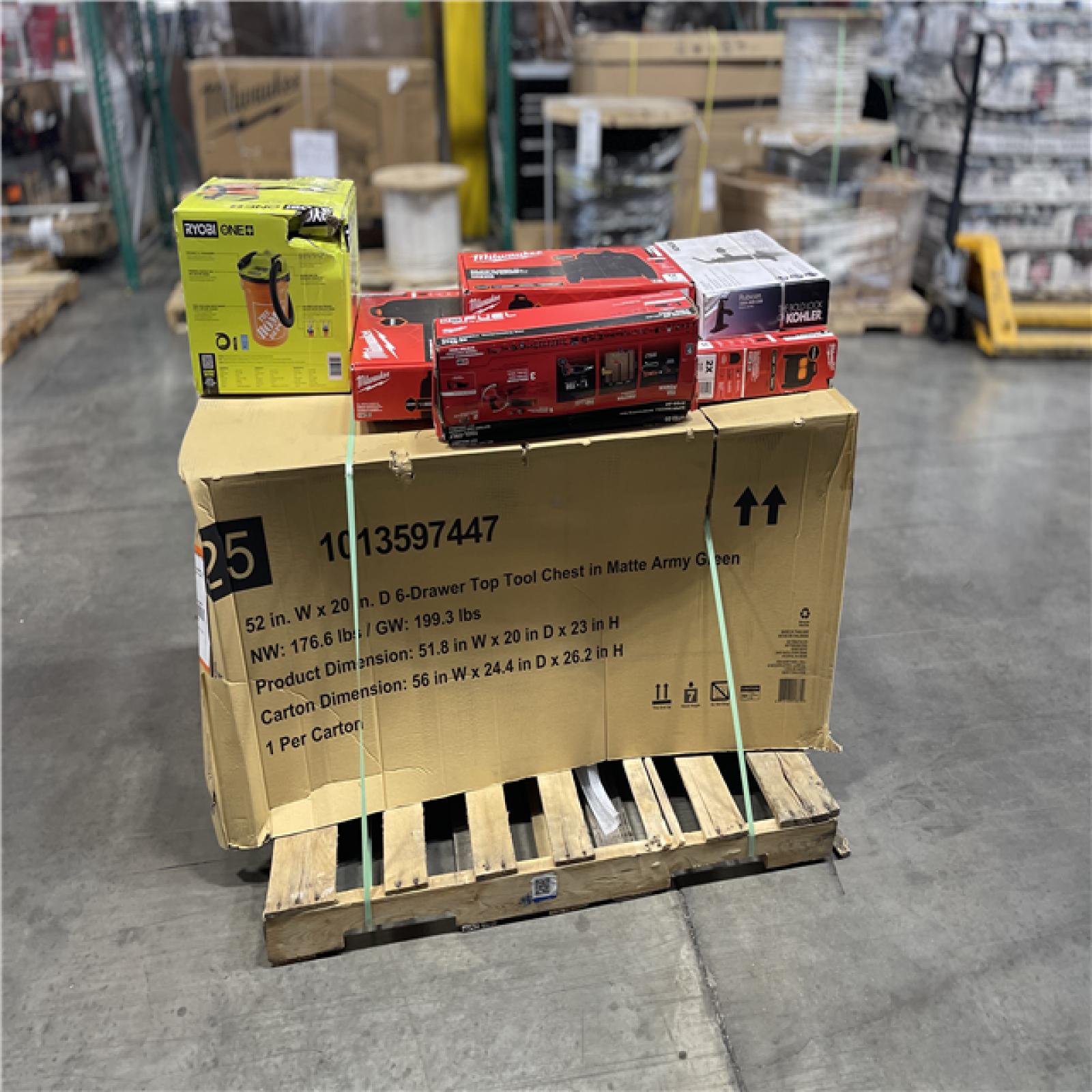 DALLAS LOCATION- AS-IS HOME IMPROVEMENT PALLET