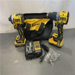 AS-IS - DeWalt 20V XR Lithium-Ion Cordless 2-Tool Combo Kit