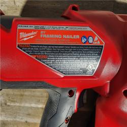 HOUSTON LOCATION - AS-IS Milwaukee 2744-20 M18 FUEL 3-1/2 in. 18-Volt 21-Degree Lithium-Ion Brushless Cordless Framing Nailer (Tool-Only)