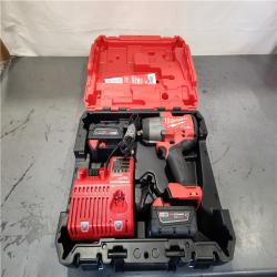 AS-IS- Milwaukee M18 FUEL 1/2 in. Cordless Brushless High Torque Impact Wrench Kit (Battery & Charger)